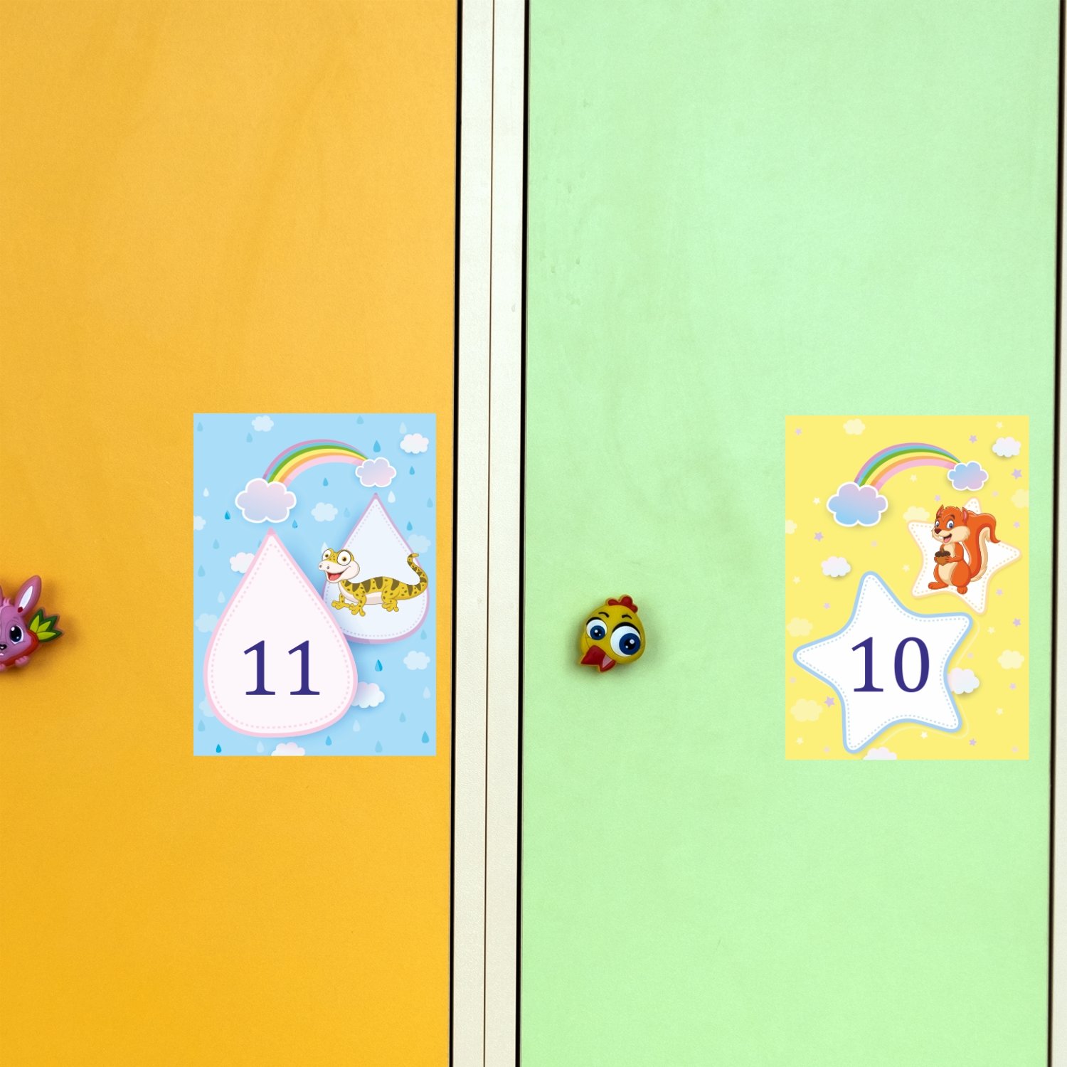Ответы 100 к одному самый популярный рисунок на шкафчиках в детском саду
